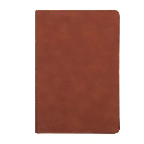 NASB Giant Print Reference Bible, Burnt Sienna Leathertouch, Indexed