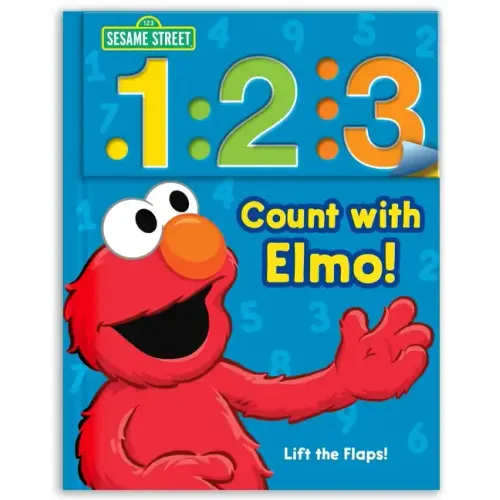 Sesame Street: 1 2 3 Count with Elmo!: A Look, Lift & Learn Book