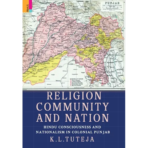 Religion, Community and Nation: Hindu Consciousness and Nationalism in Colonial Punjab: Hindu Consciousness and Nationalism in Colonial Punjab
