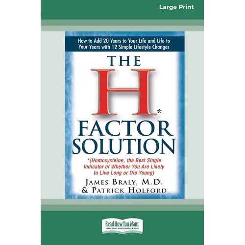 The H Factor Solution (16pt Large Edition) - Paperback