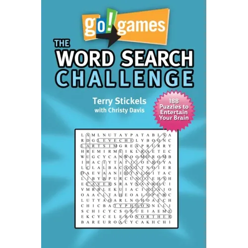 Go!games the Word Search Challenge: 188 Entertain Your Brain Puzzles
