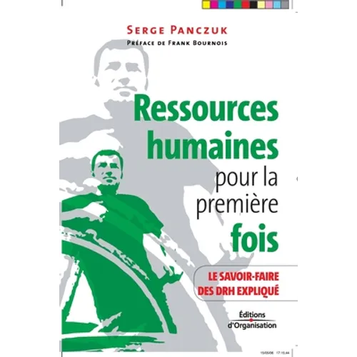 Ressources humaines pour le première fois