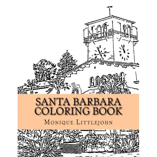 Santa Barbara Coloring Book