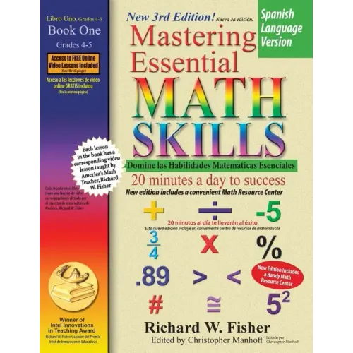 Mastering Essential Math Skills Book 1, Spanish Language Version