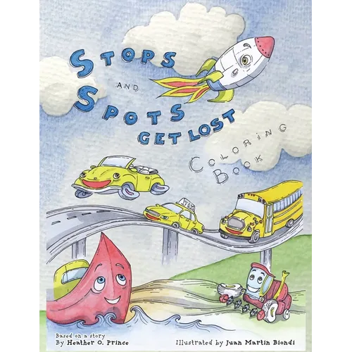Stops and Spots Get Lost Coloring Book