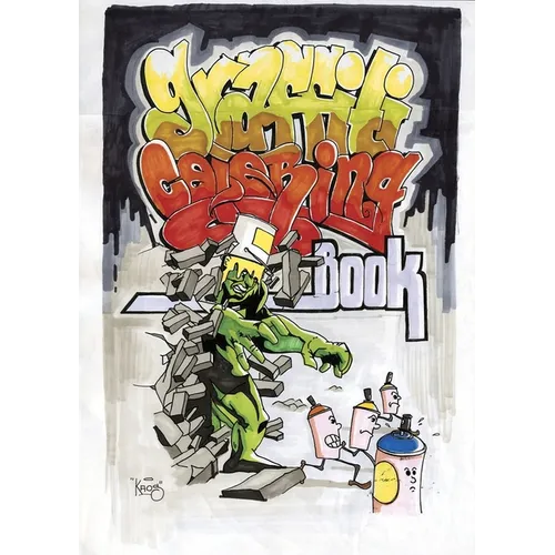 Graffiti Coloring Book