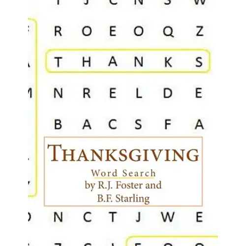 Thanksgiving: Word Search