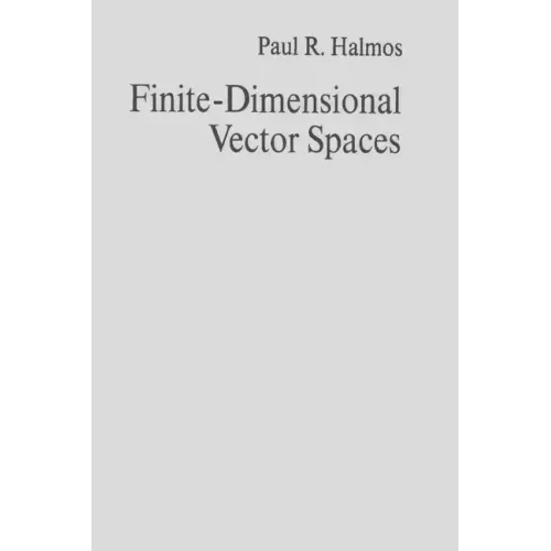 Finite-Dimensional Vector Spaces