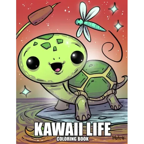 Kawaii Life Coloring Book: A Stress Free Coloring Book For Kids
