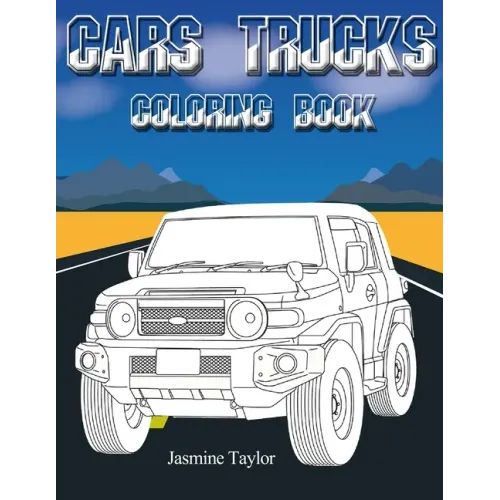 Cars Trucks Coloring Book