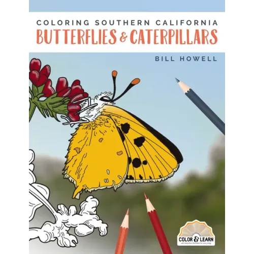 Coloring Southern California Butterflies and Caterpillars