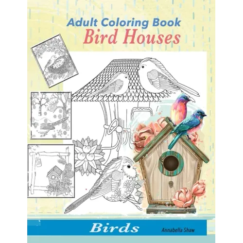 Birds Adult Coloring Book: Bird Coloring Books