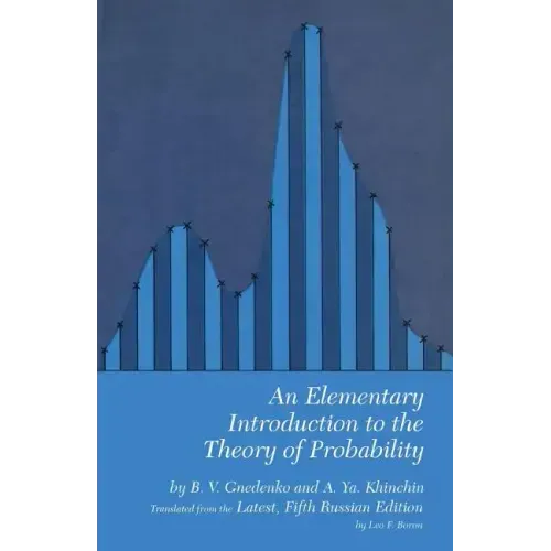 An Elementary Introduction to the Theory of Probability