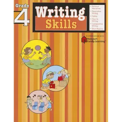 Writing Skills: Grade 4 (Flash Kids Harcourt Family Learning)