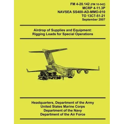 Airdrop of Supplies and Equipment: Rigging Loads for Special Operations