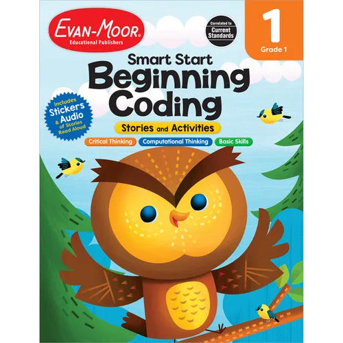 Smart Start: Beginning Coding Stories and Activities, Grade 1