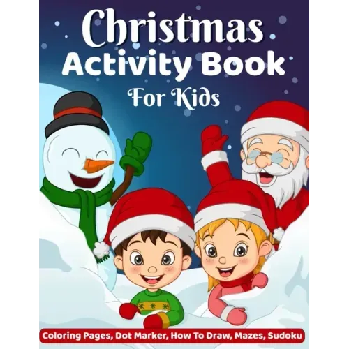 Christmas Activity Book for Kids: Activity Book for Kids