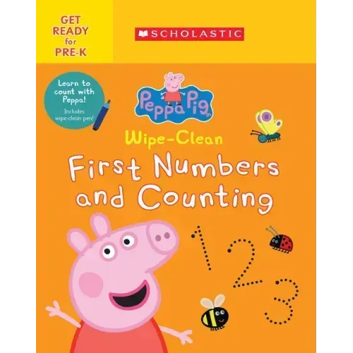 Wipe-Clean First Numbers and Counting (Peppa Pig)