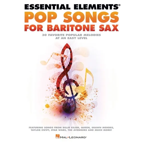 Essential Elements Pop Songs for Baritone Saxophone