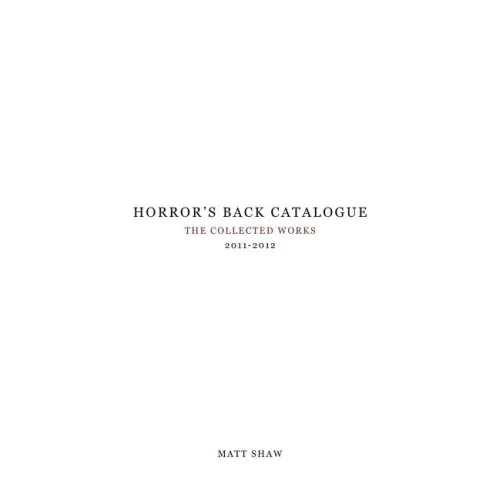 Horror's Back Catalogue: 2011-2012