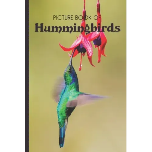 Picture Book Of Hummingbirds: Large Print Book For Seniors with Dementia or Alzheimer's