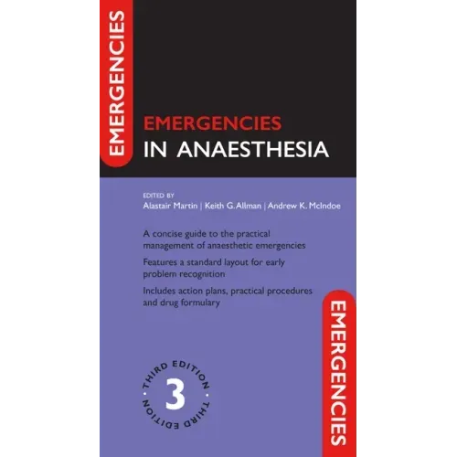 Emergencies in Anaesthesia 3e