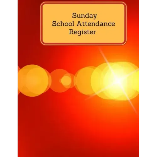 Sunday School Attendance Register
