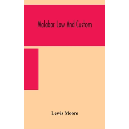 Malabar Law And Custom