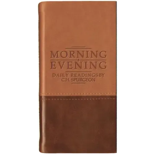 Morning and Evening - Matt Tan/Burgundy: Daily Readings by C. H. Spurgeon