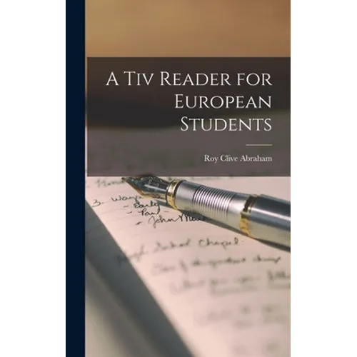 A Tiv Reader for European Students