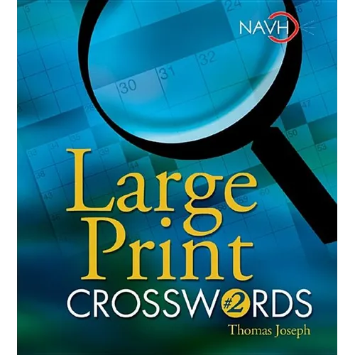 Large Print Crosswords #2
