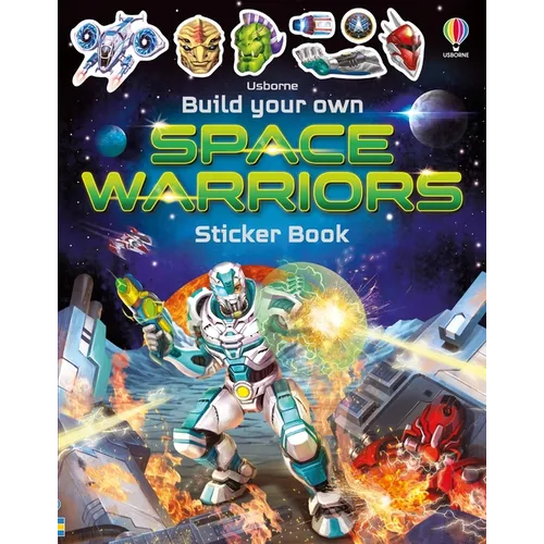Build Your Own Space Warriors Sticker Book