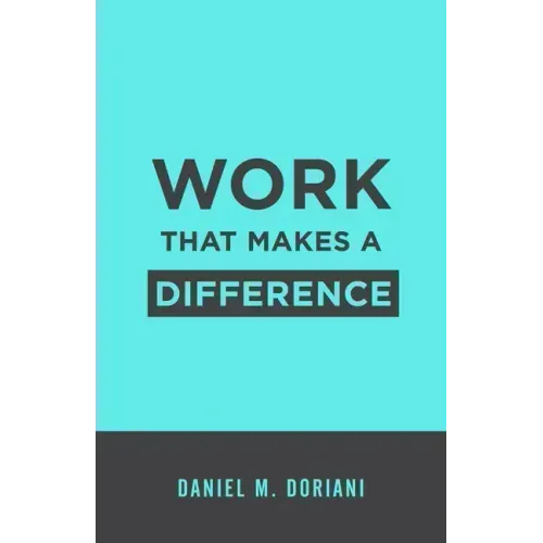 Work That Makes a Difference
