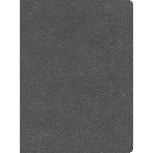 CSB He Reads Truth Bible, Smoke Leathertouch, Indexed