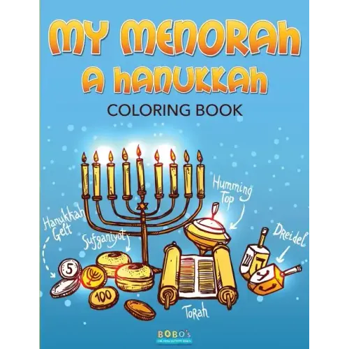 My Menorah: A Hanukkah Coloring Book