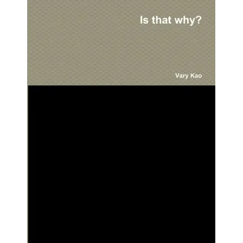 Is that why?