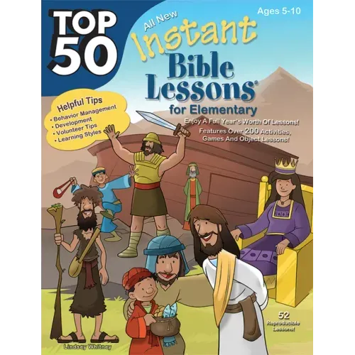Top 50 Instant Bible Lessons for Elementary with Object Lessons