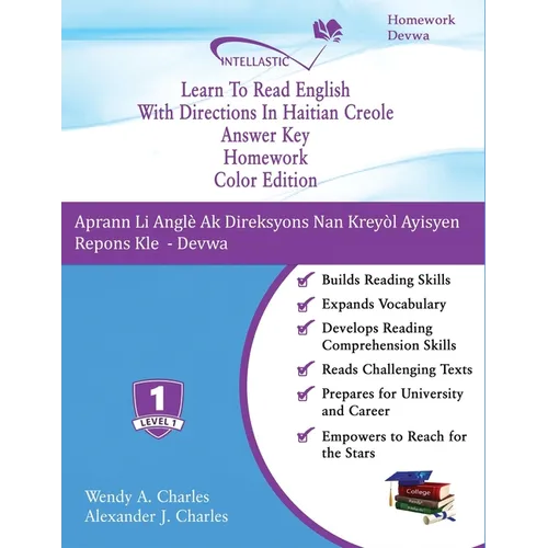 Learn To Read English With Directions In Haitian Creole Answer Key Homework: Color Edition