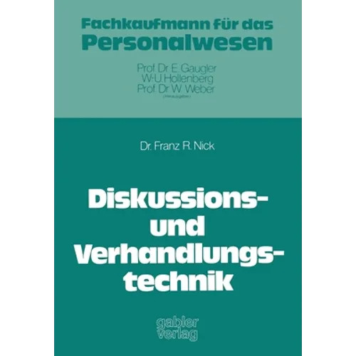 Diskussions- und Verhandlungstechnik