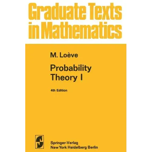 Probability Theory I