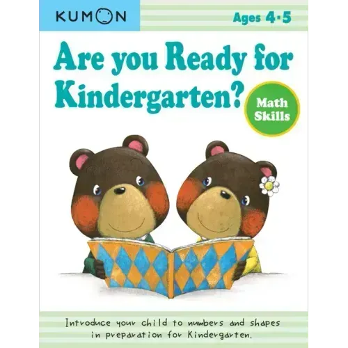 Kumon Are You Ready for Kindergarten? Math Skills