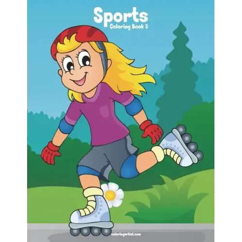 Sports Coloring Book 3