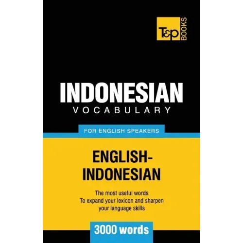 Indonesian vocabulary for English speakers - 3000 words