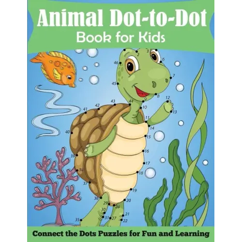 Animal Dot-to-Dot Book for Kids
