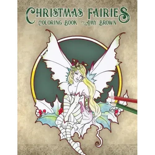 Christmas Fairies Coloring Book