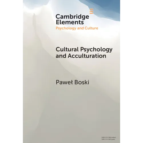 Cultural Psychology and Acculturation