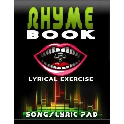 Lyrical Exercise My Rhyme Book Song/Lyric Pad
