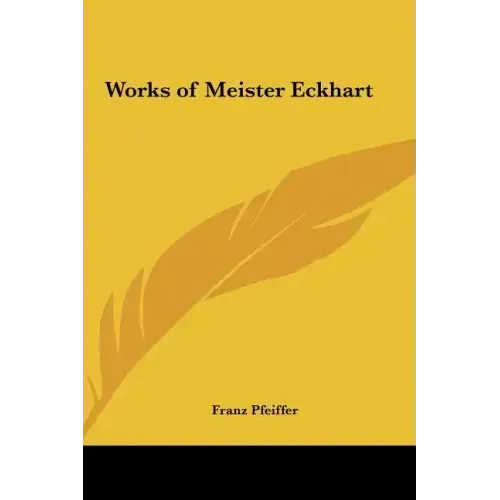 Works of Meister Eckhart