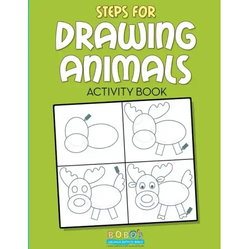 Steps for Drawing Animals Activity Book