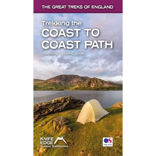 Trekking the Coast to Coast Path: Two-Way Trekking Guide with OS 1:25k Maps